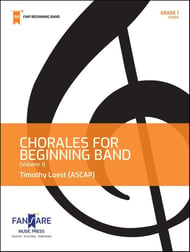 Chorales for Beginning Band Concert Band sheet music cover Thumbnail